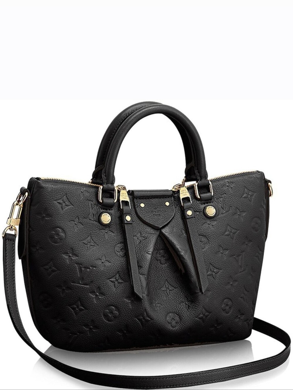 Like NEW! Louis Vuitton LV Empreinte Mazarine PM bag in Noir EXCELLENT CONDITION - Picture 1 of 16